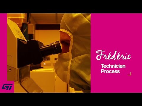 Frederic, technicien process à Crolles