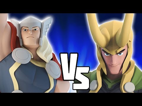 Thor VS LOKI - Disney Infinity BATTLES!