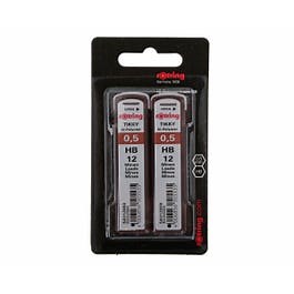 Rotring Lead 0.5mm HB Blister of 2