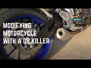 How to Modify a Motorcycle with a DB Killer Exhaust | Crafty Enginee