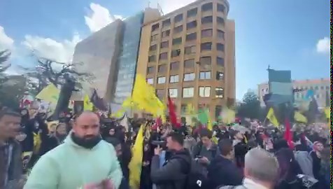 For second day, Hezbollah rallied its base to protest the Lebanese gov's decision to hold direct talks with Israel. ---Yet another example of Hezbollah undermining the Lebanese gov. It has had some success as Lebanon’s PM Salam canceled his trip to the U.S. due to the unrest.
