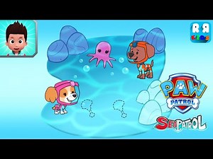 PAW Patrol Air and Sea Adventures - Help Mama Octopus to Find Her Baby with Skye