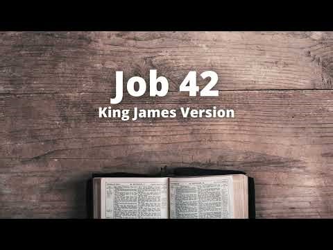 Job 42 - King James Version Audio Bible | Listen and Reflect