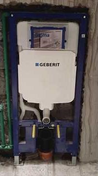 How to Install Wall Mounted Geberit Box || Geberit Sigma 8cm Cistern Installation