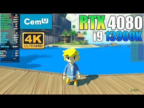 The Legend of Zelda The Wind Waker HD | CEMU Emulator | Playable✔️ | RTX 4080 | i9 13900K | 4K 30FPS