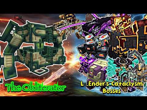 The Obliterator VS L_Ender 's Cataclysm Bosses | Minecraft |Mobs Battle