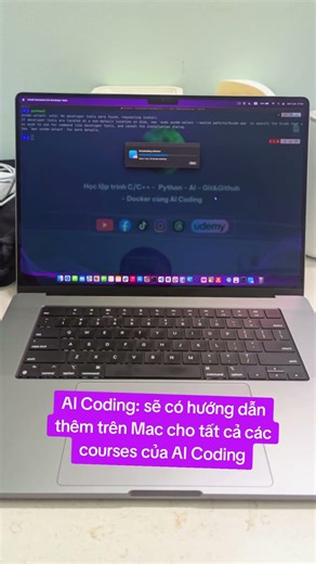 More Mac tutorials for AI Coding courses are coming soon.