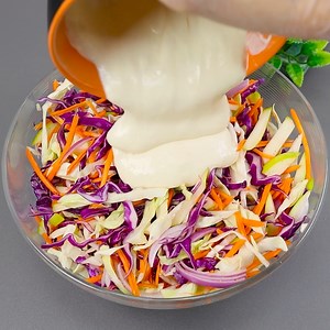 10K views · 40 reactions | I've never seen a salad recipe so creamy and delicious! Easy, quick and very tasty | My Kitchen Recipes | Facebook