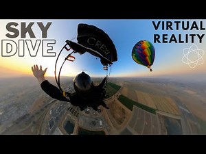 Hot Air Balloon Skydive and Fly by | Immersive 360 VR