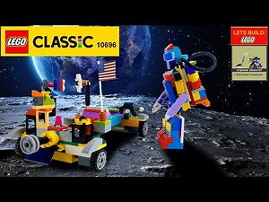 Lego 10696 Space Model 🚀🛸🛰 How to build 2024 Mission to the Moon MOC from LEGO CLASSIC 💰💲 Save money