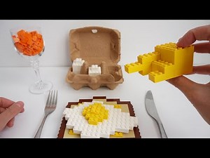 Eating a FULL LEGO Meal – ASMR LEGO Food Compilation! 🧱🍽️