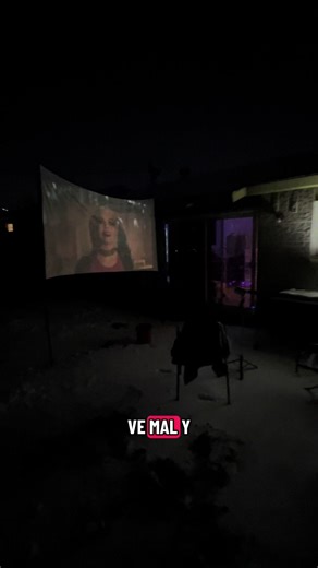 Portable 1080P Projector for Movie Nights and Presentations