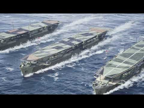 航空母艦『雲鷹』『冲鷹』『大鷹』迷彩仕様 aircraft carrier 「Unyou」 「Chuyou」 「Taiyou」