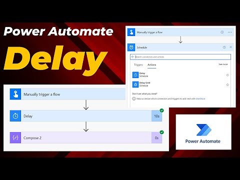 How to use Delay in Power Automate