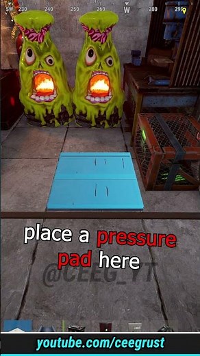 How to Build a Rust Trap Base in 60 seconds! #shorts #rustshorts