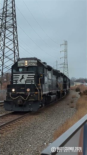 Norfolk Southern GP38-2 no.s 5279, 5671, 5617, and 5607 at Bound Brook on train K76.