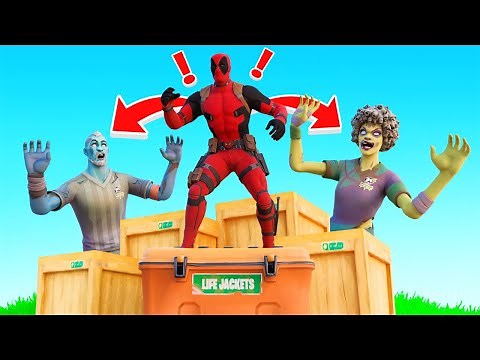 ESCAPE the INFECTED for LOOT in Fortnite