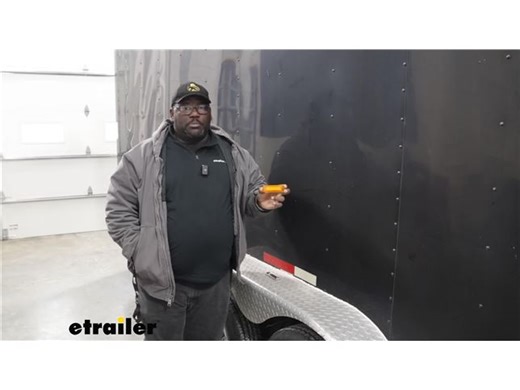 Easily Install Your Optronics ThinLine LED Trailer Clearance and Side Marker Light - Enclosed Traile
