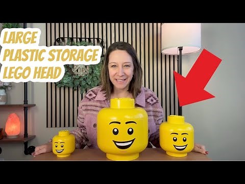Lego storage head #lego #review