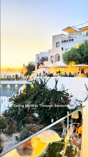 7 Must-Try Food Spots in Santorini 🇬🇷