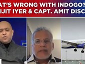 Abhijit Iyer Mitra & Captain Amit's big charge on Indigo; what went wrong with Indigo? | Watch
