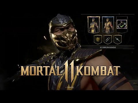 MK9 Scorpion skin bundle: Mortal Kombat 11
