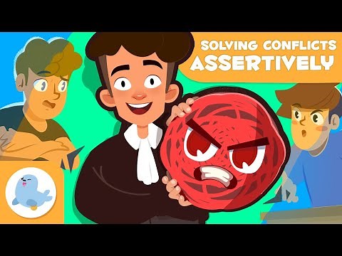 RESOLVING CONFLICTS ASSERTIVELY 😡➡😀 Guide for Kids 😎 Episode 1