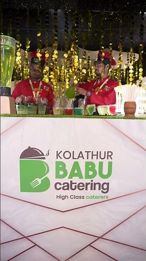 Weddings made memorable with Kolathur Babu Catering! 💍✨