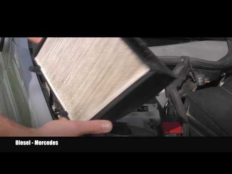 Mercedes W203 How To Replace Cabin Air Filter