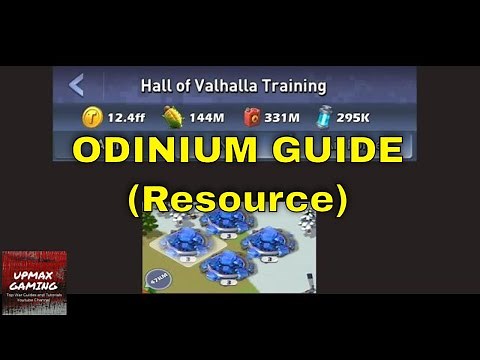 Top War - Odinium (resource) Guide