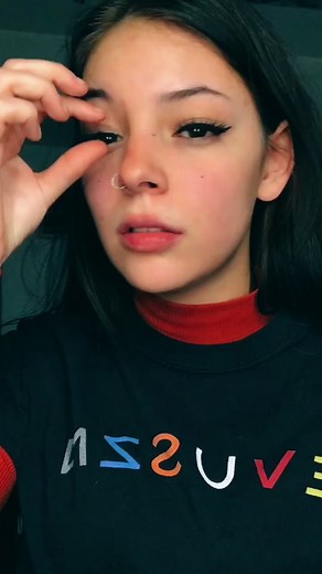 my eyes were so watery from taking those eyelashes off so it made this cover look 10x more emotional :) #driverslicense