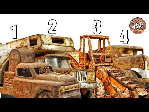 I Restored 4 Toys from the 1900s