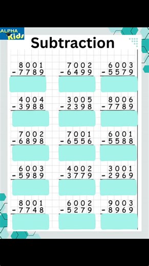 3.5K views · 26 reactions | ✨Amazing Math Subtraction Worksheets for Students Parents Teachers and Schools 﫰 #maths #mathematics #worksheetforkids #ForEducationalPurposesOnly For complete Set Contact #WhatsApp | Shine and Smile : ABA and Sensory Activities and worksheets | Facebook