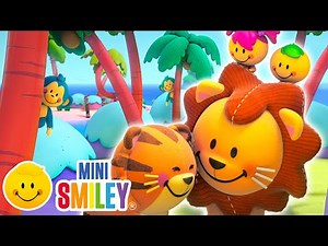 🦁🎵 With the animals 🦁🎵 Mini Smiley | Songs and Nursery Rhymes for Kids
