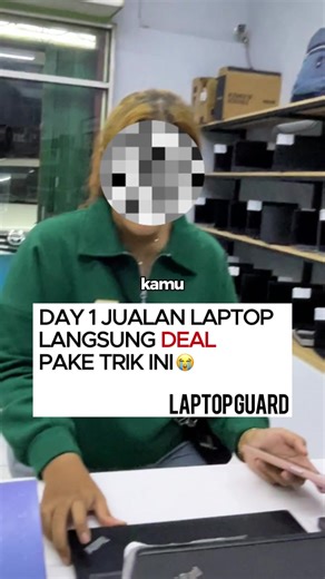 ternyata ampuh juga ya pake trik yang satu ini untuk jualan laptop😭 📍Bisa cek langsung di toko: LAPTOP GUARD - Jalan Godean KM 4,5 , depan pasar Tlagareja, Gamping, Sleman, Yogyakarta 📍Cari di Google Maps: “LAPTOP GUARD” ☎️ Fastrespon WA/Call: 085228201684 #juallaptopmurah #jualasusmurah #asuse410ma #tokolaptopjogja #laptopsecondjogja