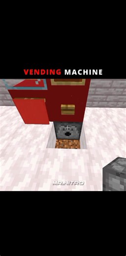 Minecraft Vending Machine #minecraft #shorts #reelsviralシ #virals #viralvideo | Mr.NitroEdits