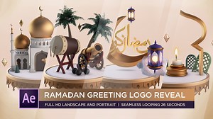 Ramadan Greeting Logo Reveal