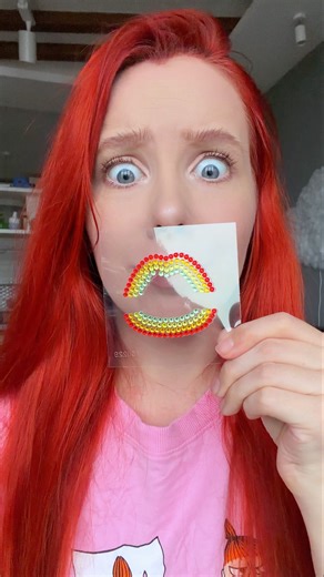 Do Lip Stickers Really Work?! 😳#beauty #makeup #hack #challenge #cute #lips