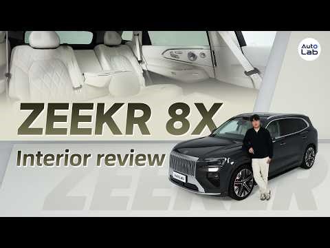 Zeekr 8X - Full Interior Breakdown of China's Luxury SUV