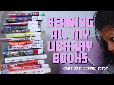 Can I read all my library books before 2026? 📚