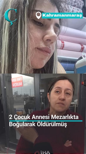 Çukurova Gazetesi on Instagram: "Kahramanmaraş'ta mezarlıkta cesedi bulunan 39 yaşındaki 2 çocuk annesi Alev Koç'un boğularak öldürüldüğü öğrenildi. Koç'u tanıyanlar cinayete tepki göstererek, "Acımız büyük ve çok üzülüyoruz" dedi. Olay, önceki gün akşam Pazarcık ilçesi Narlı Mahalle Mezarlığı’nda meydana geldi. İhbar üzerine olay yerine giden jandarma ekiplerinin yaptığı incelemede daha önce eşinden boşandığı öğrenilen 2 çocuk annesi 39 yaşındaki terzi Alev Koç'un cesedi bulundu. Olayla ilgili 