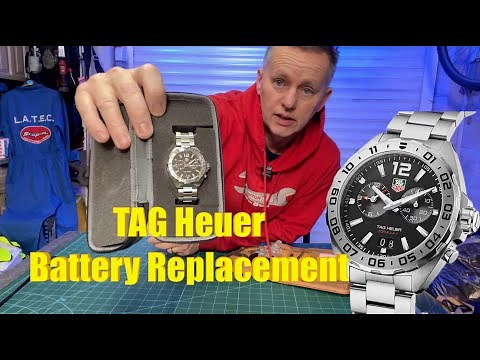 TAG Heuer F1 Watch Battery Replacement, Didn't Go As Planned! Must Watch Before Attempting Repair.