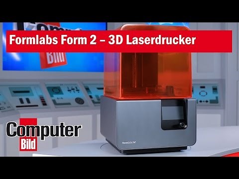 Ausprobiert: 3D-Laserdrucker FormLabs Form 2