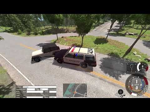 Police Wheel Grabber Showcase 2 - Beamng