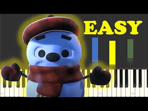 Little Snowflake Theme Song Piano Tutorial