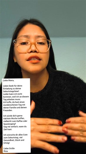 🇩🇪 B1 Writing Example 🇩🇪 #filipinolearndeautsch #learnbasicdeutschwithriza #highlightseveryone #rizaingermany #followerseveryone #followersreels #fypシ #fypシ゚ | Riza in Germany