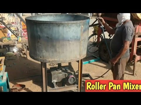 we Build a Heavy Duty Roller Pan Mixer | How to make roller pan mixer |