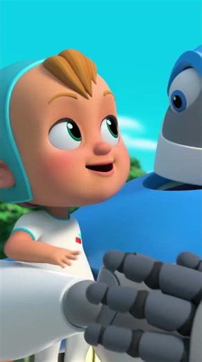 Baby Daniel saves ARPO from a VIRUS 🤖