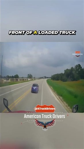 Mini Cooper Cuts in Front of Loaded Truck and Fails to Accelerate in Florence, Texas
