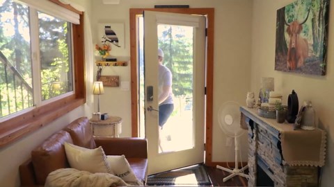 2-Story Shipping Container Home on a Sustainable Homestead